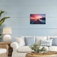 thumbnail image 3 of Stupell Industries Tropical Island Sunset Over Docks Canvas Art, 24 x 16, by LSR Design Studio, 3 of 8