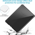 thumbnail image 4 of Clear Shell Cover Case for Amazon Kindle Paperwhite (11th Generation) 2021, Transparent Four Corner Protection TPU Drop Proof Shockproof Anti-Fingerprint Anti-Yellow Case, Clear, 4 of 7
