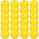 thumbnail image 1 of 24 pelotas de golf de plástico con flujo de aire para entrenamiento y accesorios de golf., 1 of 8
