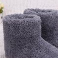 thumbnail image 3 of RENDZJ Electric Heated Plush Slippers Usb Heating House Shoes for Home Indoor (Men), 3 of 9