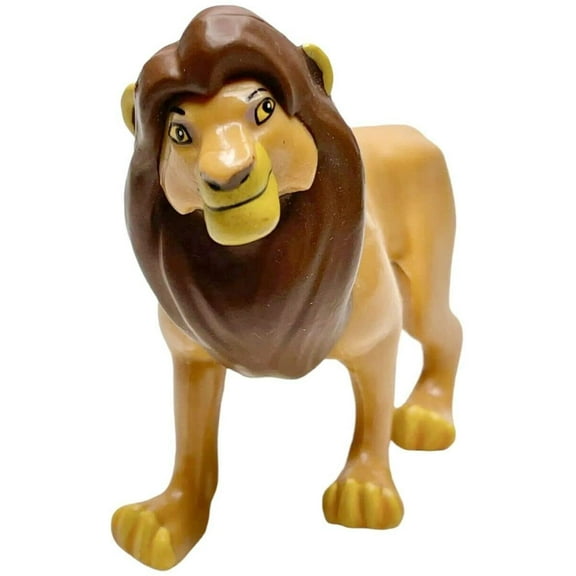 Lion King Adult Simba Cake Topper Figurine PVC Figure 4" Party Favor Gift Rare