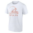 thumbnail image 2 of Men's Shedeur Sanders White Cleveland Browns Outline Player T-Shirt, 2 of 3