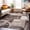 Brown, variant on World Rug Gallery Abstract Circle Cream 2'x10' Runner Rug