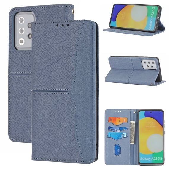 Allytech Case for Samsung Galaxy S22 Ultra,Shockproof Card Slot Flip Leather Magnetic Wallet Kickstand Luxury Phone Case Cover,Grey