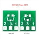 thumbnail image 3 of 100 Piezas SOT23 SOT23-3 Gira SIP3 Doble Cara SMD Gira DIP SIP3 Adaptador Placa Convertidora SOT SIP IC Enchufe PCB Tablero DIY Kit, 3 of 5