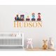 thumbnail image 2 of Vinilo decorativo de pared Tren con nombre personalizado CuteDecals 51 x 30 cm, 2 of 9