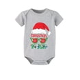 thumbnail image 3 of Pijamas familiares a juego de Navidad, gafas de sol, Santa, gris, conjuntos de Pijamas cortos, 3 of 3