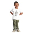 thumbnail image 3 of Paris France Eiffel Tower Roses Infant Toddler Graphic Tee For Boys or Girls Brisco Brands 6M, 3 of 5