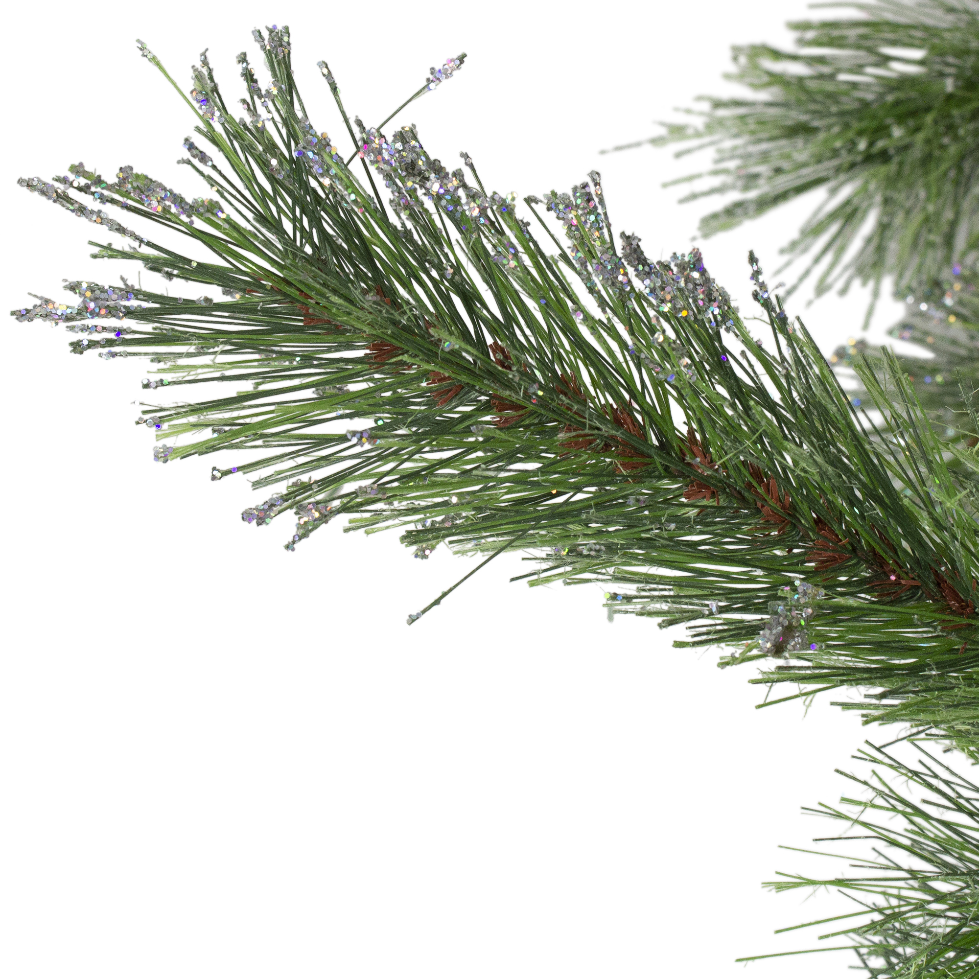 Snowy Mixed Montana Pine Artificial Christmas Tree - 6' - Unlit