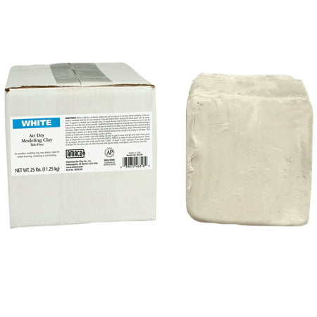 AMACO® Air Dry Clay, White, 25 lb. (Best Air Dry Clay Sculpting)