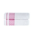 thumbnail image 2 of Plaid Bath Towel, Cotton Turkish Towels - Set of 2, 2 of 2