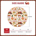 thumbnail image 2 of Sikiie Fall Farm Pumpkin Christmas Tree Skirt, Christmas Tree Decorations, Christmas Decor, Tree Mat Decoration(30-48IN)-36", 2 of 6