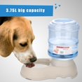 thumbnail image 4 of 3.75L Automatic Pets Feeder Food Water Dispenser Detachable Cats Dogs Puppy Feeding Machine, 4 of 9