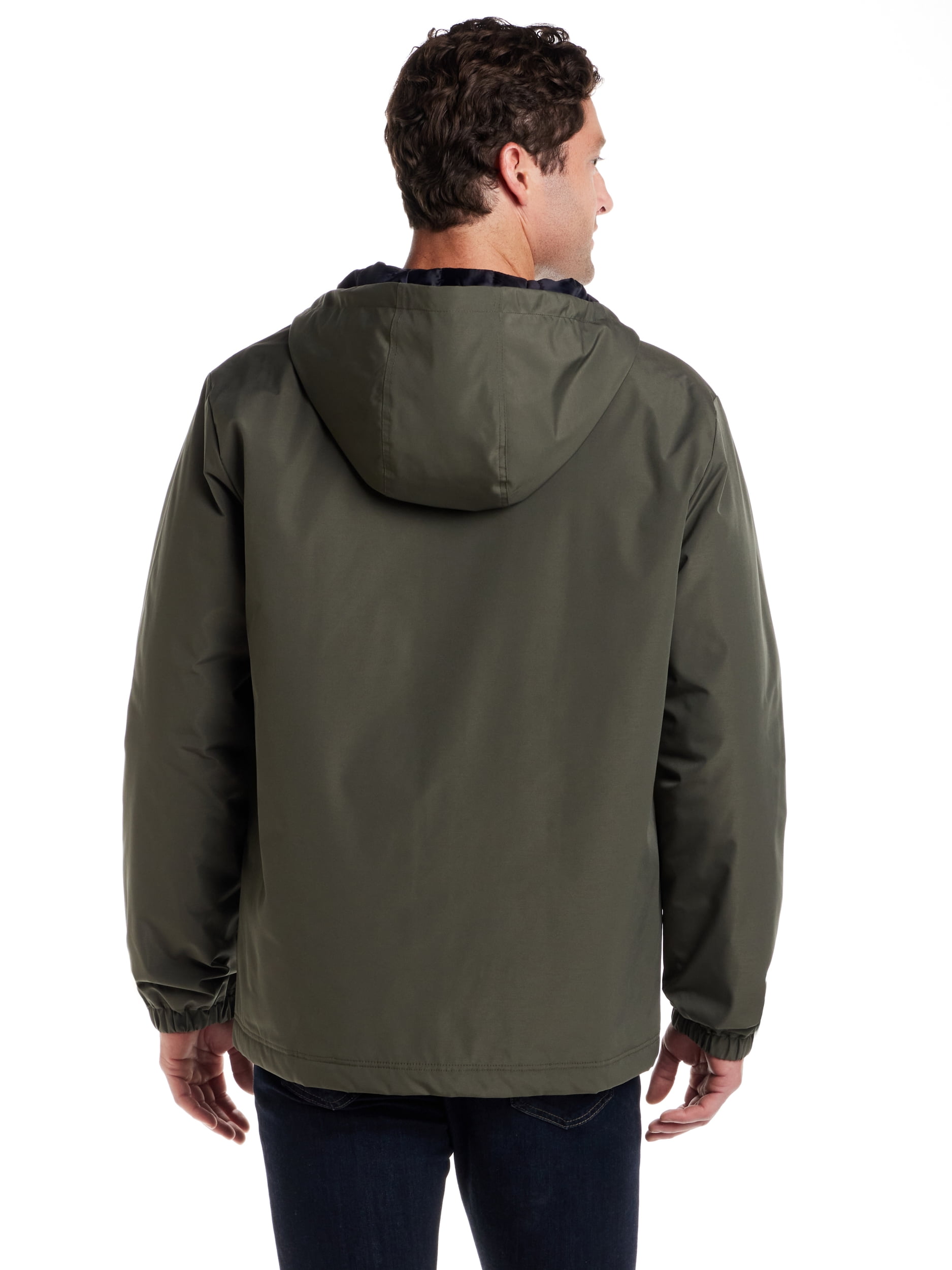Frontier Threads Men's Lined Poly Memory Hooded Safari Jacket