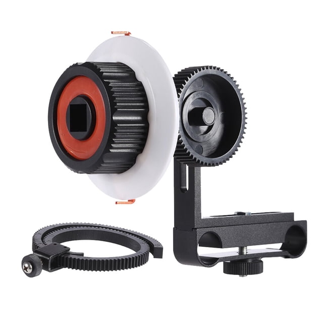 EeaseCA Professional CS-FO Aluminum Alloy Camera Follow Focus With Gear Ring Belt Suitable For A7 ILCD Camera