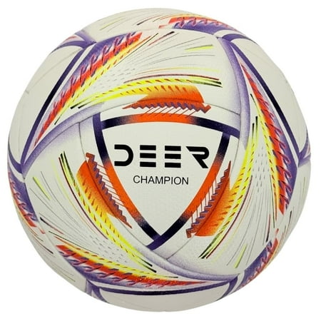 Deer Champion Soccer Ball (Purple Blue)