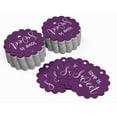 thumbnail image 3 of Inkdotpot Real Silver Foil Love Is Sweet Wedding Tags Favor Hang Paper Tags 100 Piece, 3 of 6