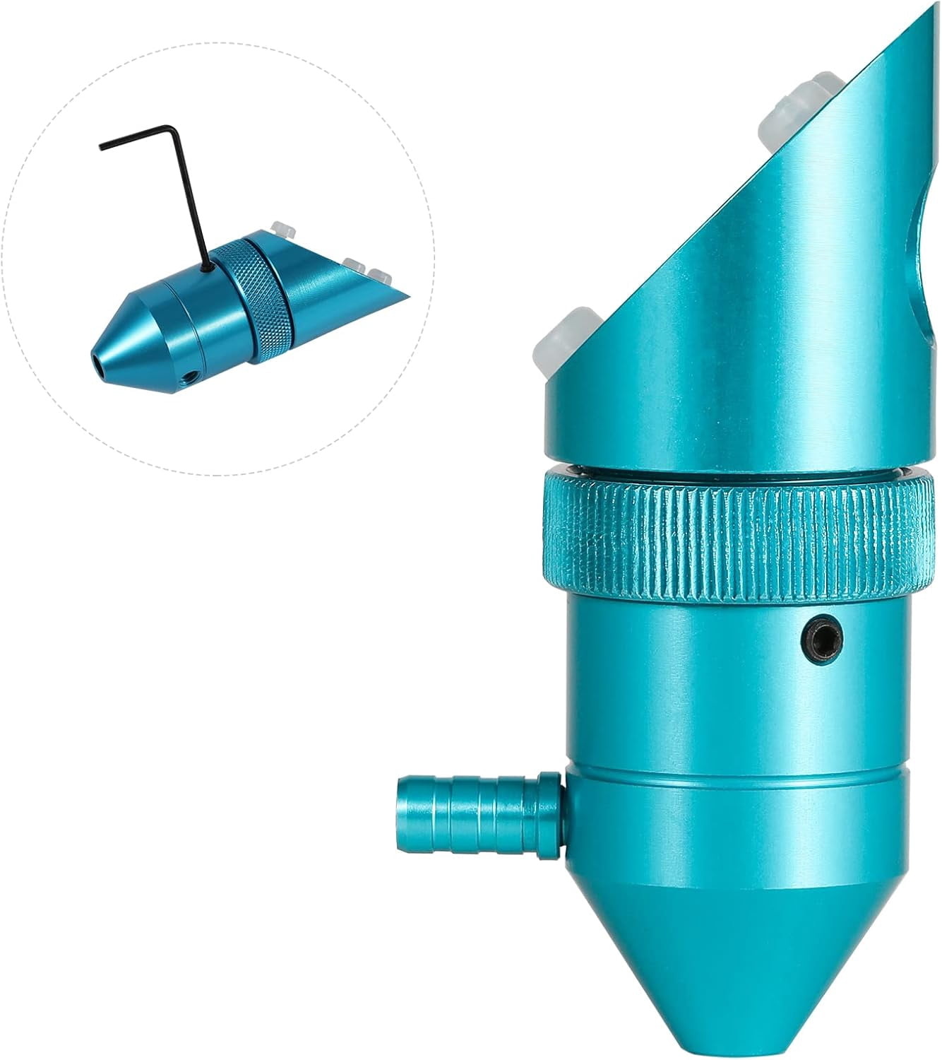 ABCISI 12mm/15mm/18mm/ FL50.8 & 16mm FL25.4 Laser Head With Air Assist For K40 Laser Engraver Cutter, Improves the Cut Quality and Preserves the Machine
