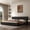 Dark Gray, variant on Queen Size Modern Cloud Platform Bed with 39-inch High Extra-Thick Soft Headboard, Includes Footboard, Block Design, Cream Upholstery, Grounded Floor Bed Frame, for Bedroom, Apartment Room