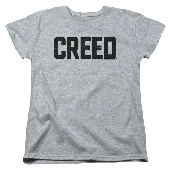 Creed - Cracked Logo - Women's Short Sleeve Shirt - X-Large