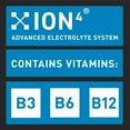 thumbnail image 5 of POWERADE Mountain Berry Blast, ION4 Electrolyte Enhanced Fruit Flavored Sports Drink w/ Vitamins B3, B6, and B12, Replenish Sodium, Calcium, Potassium, Magnesium, 32 fl oz, 5 of 7