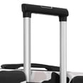 thumbnail image 3 of 3 Piece Quilted Hardside Spinner Suitcase Set, Black & White Camouflage, 3 of 7