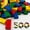 Red, variant on Classic Bricks Starter Kit, Sand, 96 Pieces, 2x4 Studs, Building Creative Play Set for Ages 3 and Up, 100% Compatible with All Major Brick Brands