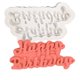thumbnail image 2 of Molde de silicona con estilo de letra de feliz cumpleaños en inglés, 1 unidad Afortunado Sencillez, 2 of 2