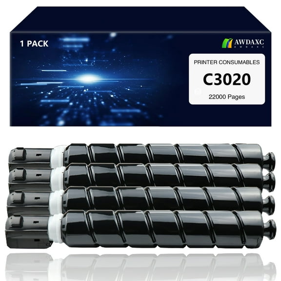 AWDAXC Compatible Replacement for Canon NPG-67 Toner Cartridge,Suitable for C3520,C3525,C3530,DX C3720,C3725,C3730 Printer,(1-PACK,22000 Pages),Large capacity, no damage to the machine, ready to use