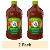 (2 pack) V8 Low Sodium Original 100% Vegetable Juice, 64 fl oz Bottle
