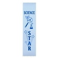 thumbnail image 1 of RibbonsNow Science Star Ribbons - 50 Flat Bookmark Style Ribbons (No Card & String), 1 of 2