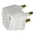 thumbnail image 3 of Conair Travel Smart Grounded Adapter Plug - Power connector adapter - power CEE 7/7, NEMA 5-15, NEMA 1-15, Europlug (F) to BS 546 (M) - white - South Africa, 3 of 3