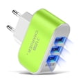 thumbnail image 2 of DPTALR 3.1A 3 USB Port Wall Home Travel AC Charger Adapter For Samsung EU Plug, 2 of 2