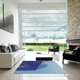 thumbnail image 7 of Ahgly Company Machine Washable Indoor Rectangle Transitional Blueberry Blue Area Rugs, 5' x 7', 7 of 7