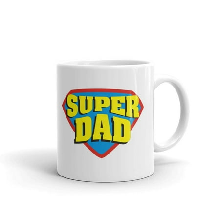 Super Dad Father's Day Gifts Coffee Tea Ceramic Mug Office Work Cup Gift 11 oz