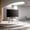 Black & White Oak, variant on FITUEYES Design Corner TV Stand for 55 65 70 75 78 Inch TV, Easel TV Stand for Bedroom, Living Room and More, Modern TV Stand with Cable Management, Picasso Series.