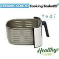 thumbnail image 4 of Yedi Evolution 6.8-Quart Air Fryer with Ceramic Basket, Deluxe Accessory Kit & Recipe Book – Stainless Steel – OPEN BOX – Tested & Guaranteed, 4 of 6