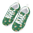 thumbnail image 3 of Pzuqiu Xmas Reindeer Girls Running Shoes 1 Little Kid Sport Shoes SneakersBoys Lace Up Walking Tennis Shoes Cute Snail Lightweight Breathable Athletic Shoes Christmas Gift, 3 of 5