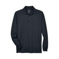thumbnail image 4 of CORE365 88192 Men's Pinnacle Performance Long Sleeve Piqué Polo-Carbon-XL, 4 of 5