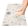 thumbnail image 5 of Dailycode Flowers and Dragonflies Bathroom Rugs Non Slip Absorbent Soft Plush Quick Dry Bath Mat, 39"x20", 5 of 8