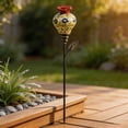 thumbnail image 4 of Hummingbird Feeder, Hummingbird Feeders for Outdoors with Garden Stake, 23.62 Inch Decorative Resin Hummingbird Feeder Stand for Yard Lawn Flower Bed and Garden, 4 of 6
