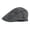 Gray, variant on Chinese Style Beret for Women, Cotton Embroidered British Retro Artistic Duckbill Cap, Sun Protection Sunshade Forward Cap for Men, Trendy