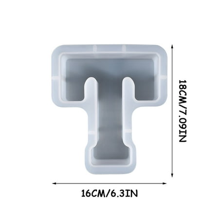 

Diy Crystal Gel Drop 26 Large Letters Table Ornaments Silicone Festive Atmosphere Ornaments