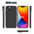 thumbnail image 5 of CoverON For Apple iPhone 14 Plus Case, Flexible Slim Lightweight TPU Minimal Phone Cover, Black, 5 of 8