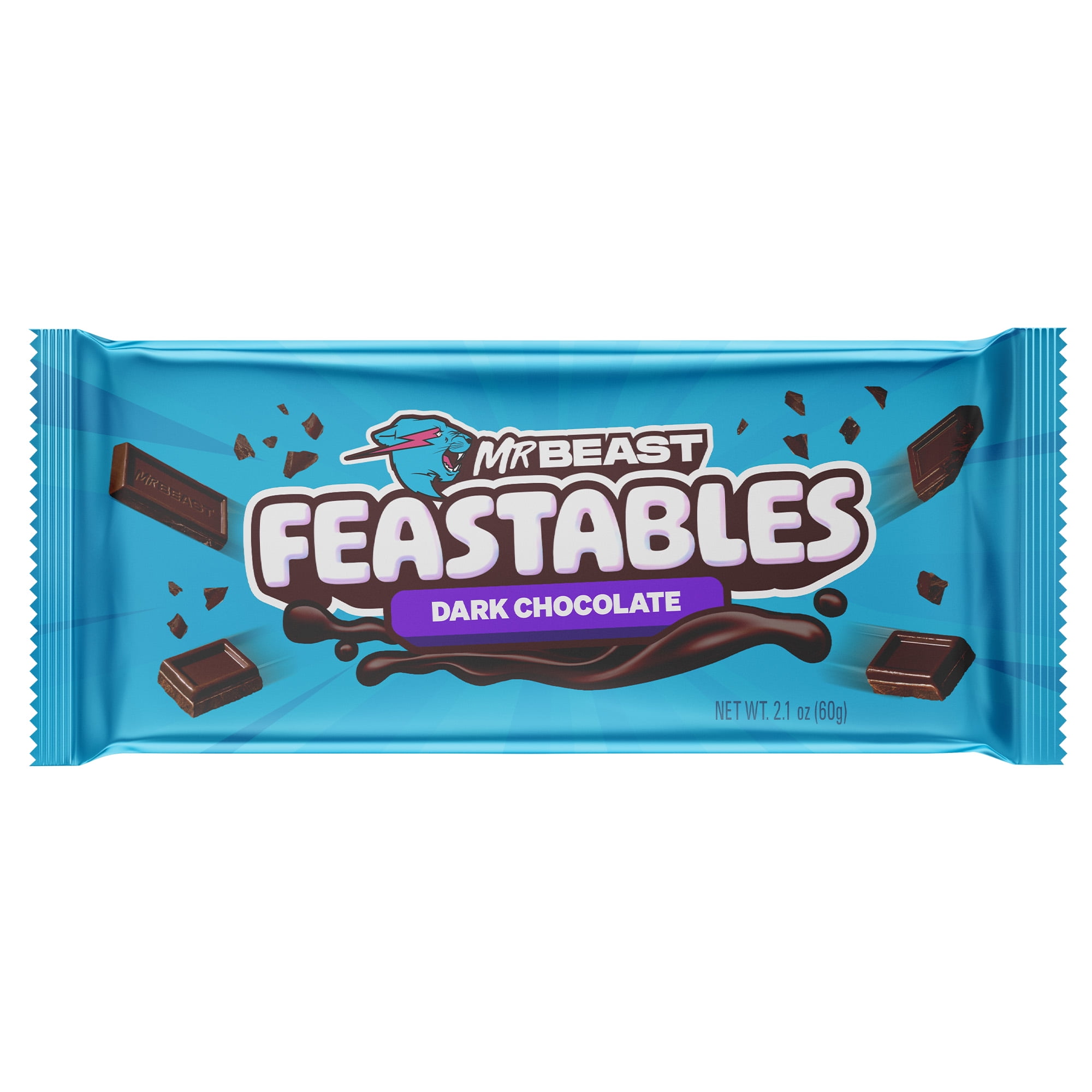 Feastables Improved MrBeast Milk Chocolate Bar, Smoother