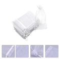 thumbnail image 3 of 100pcs Gauze Drawstring Bag Festival Goody Pouch Portable Jewelry Storage Pouch, 3 of 8