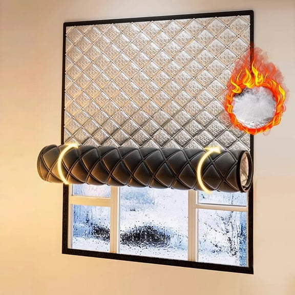 Windproof and warm curtains, winter windproof, bedroom, insulation film, cold proof, fully sealed screen windows, door curtains