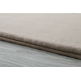 thumbnail image 3 of United Weavers Euphoria Naomi Shag Solid Area Rug, Beige, 5’3” x 7’2”, 3 of 4