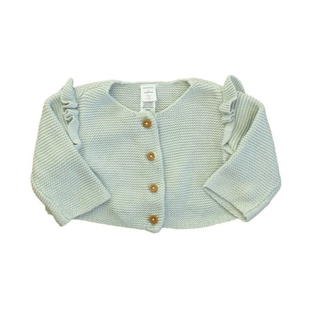 

Pre-owned: Nordstrom Girls Blue Cardigan size: 3 Months (Good)