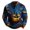 Blue, variant on GrmtClth Men's Long Sleeve Halloween Party Golf Shirts Spliced Color Block Spooky Witch Pumpkin Skeleton Design Relaxed Fit Stretch Casual Holiday Pullover Tops Dark Gray 3XL